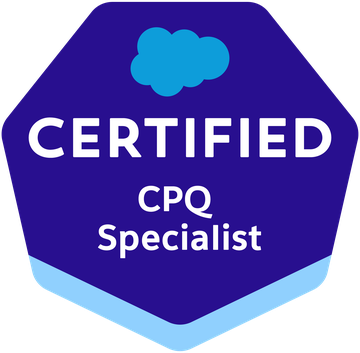 Salesforce Certified CPQ Specialist badge